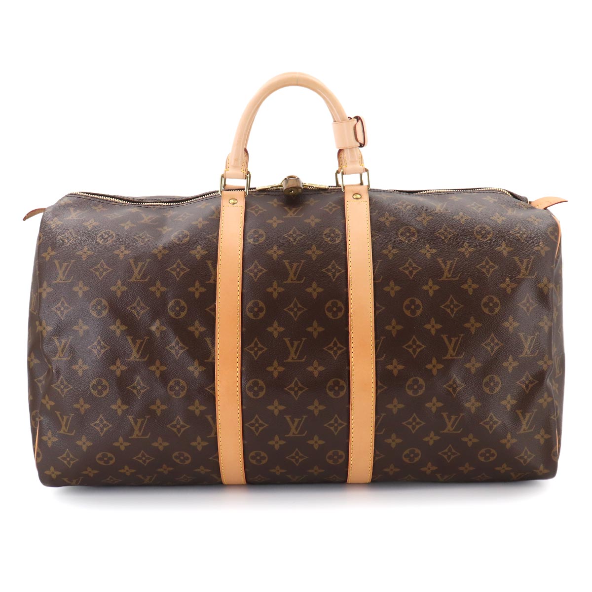 Monogram Keepall 55 Luggage Travel Bag Brown M41424 Purse