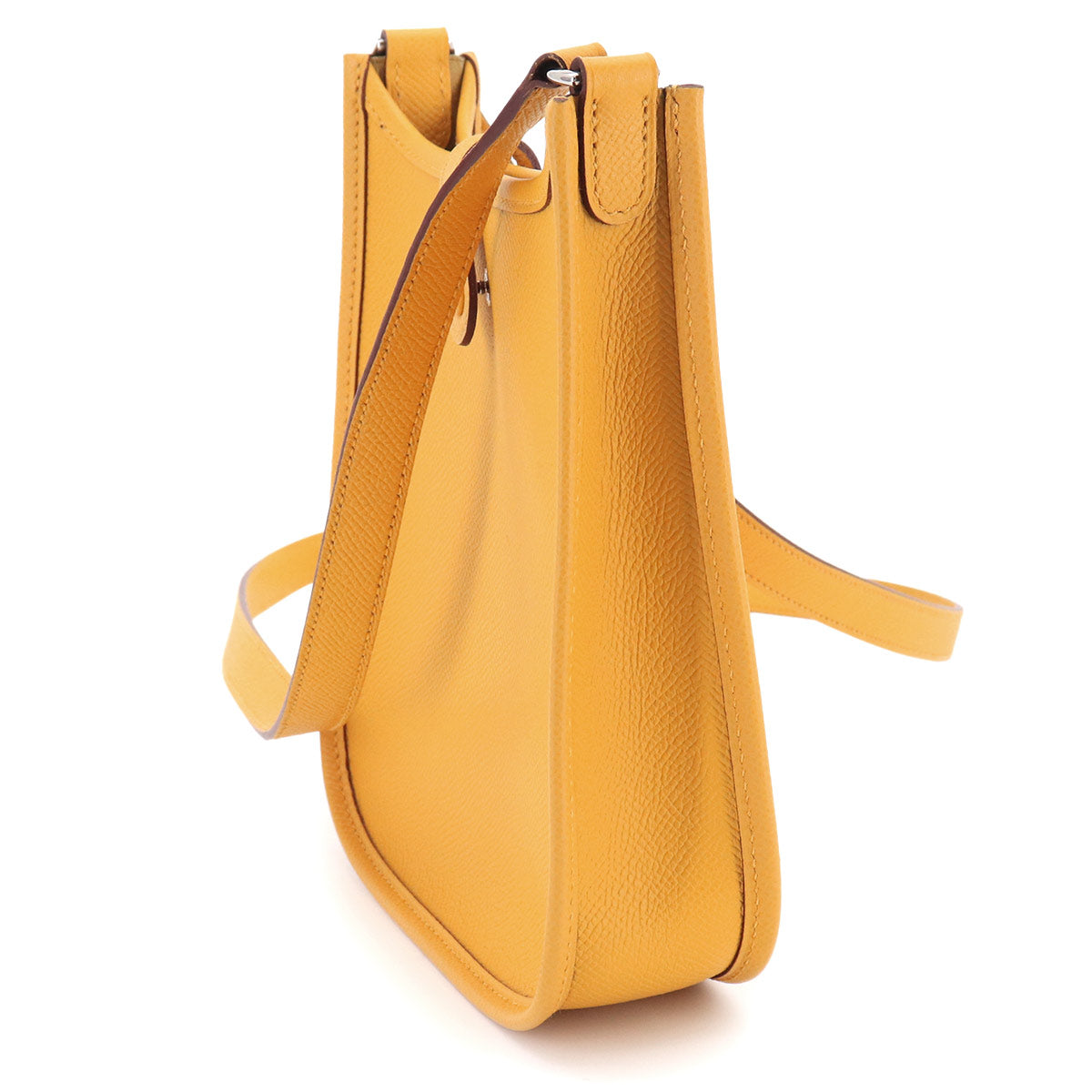Everlyne TPM Shoulder Bag Veau Epsom Soleil Yellow Purse