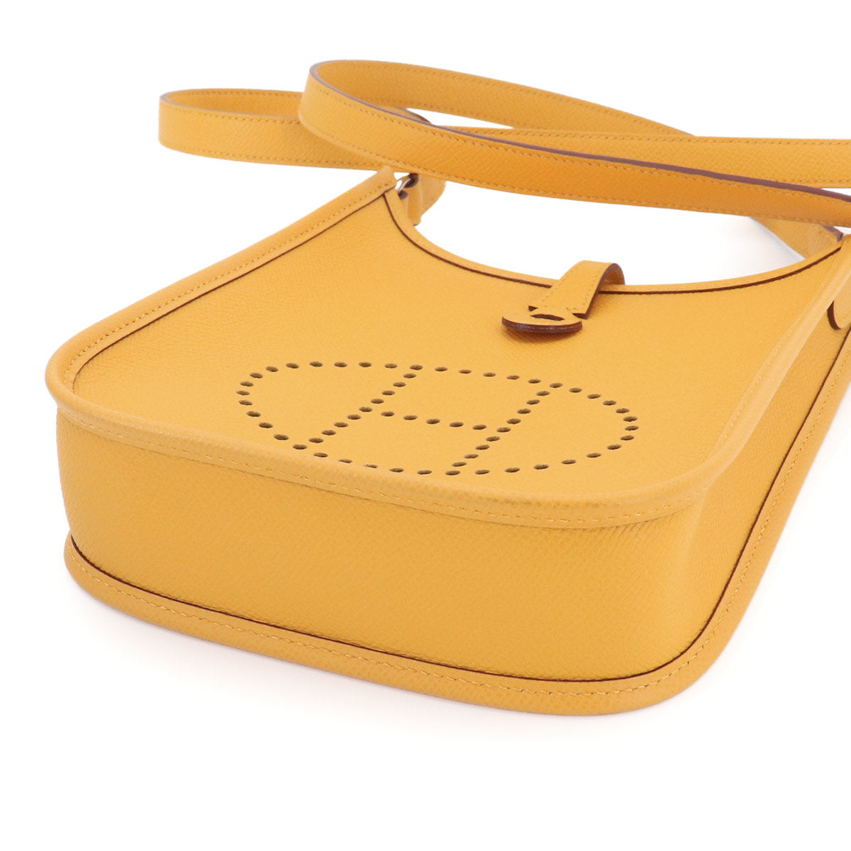 Everlyne TPM Shoulder Bag Veau Epsom Soleil Yellow Purse