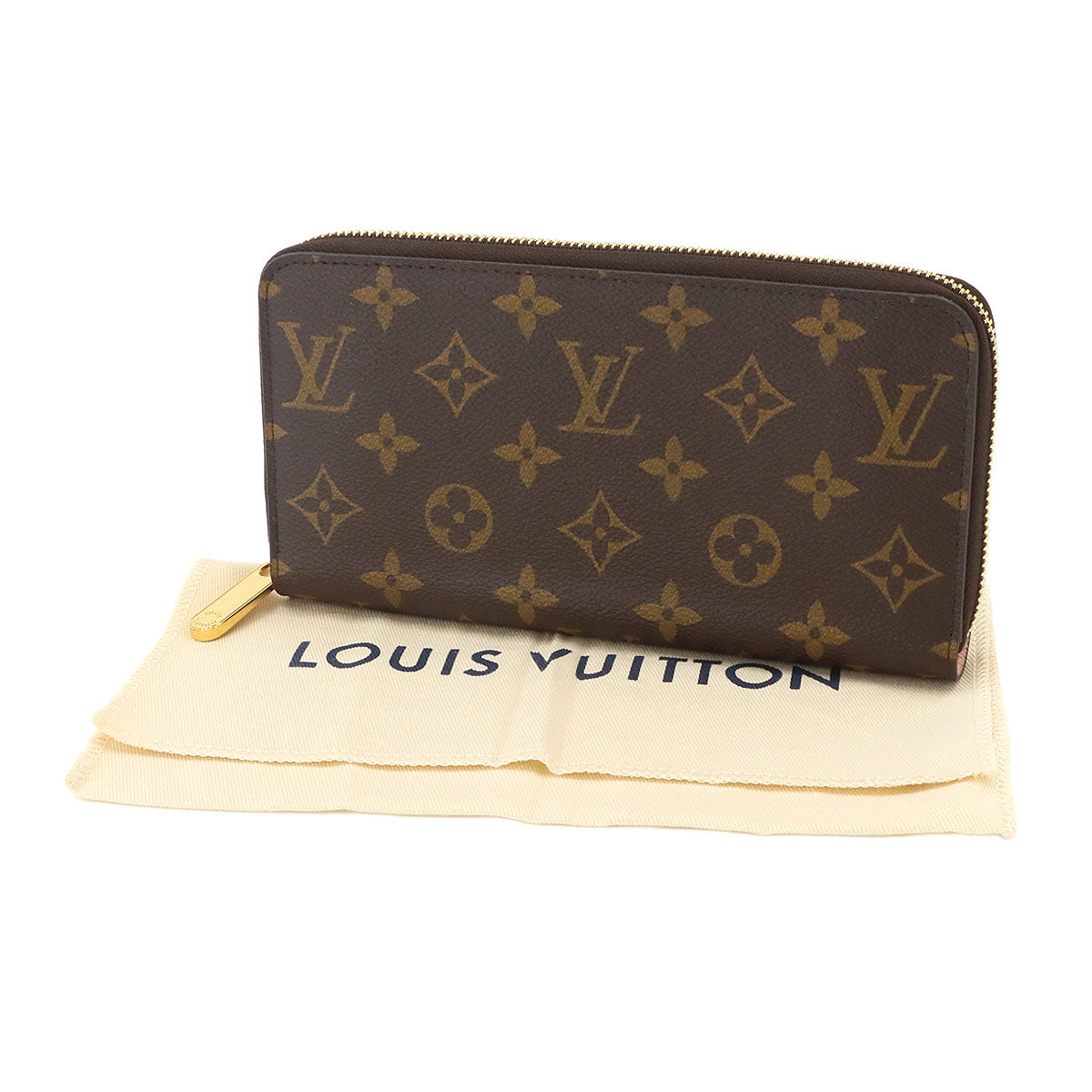 Monogram Zippy Wallet Brown Rose Ballerine M41894