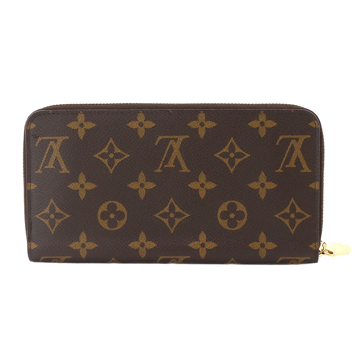 Monogram Zippy Wallet Brown Coquelicot M41896 Purse