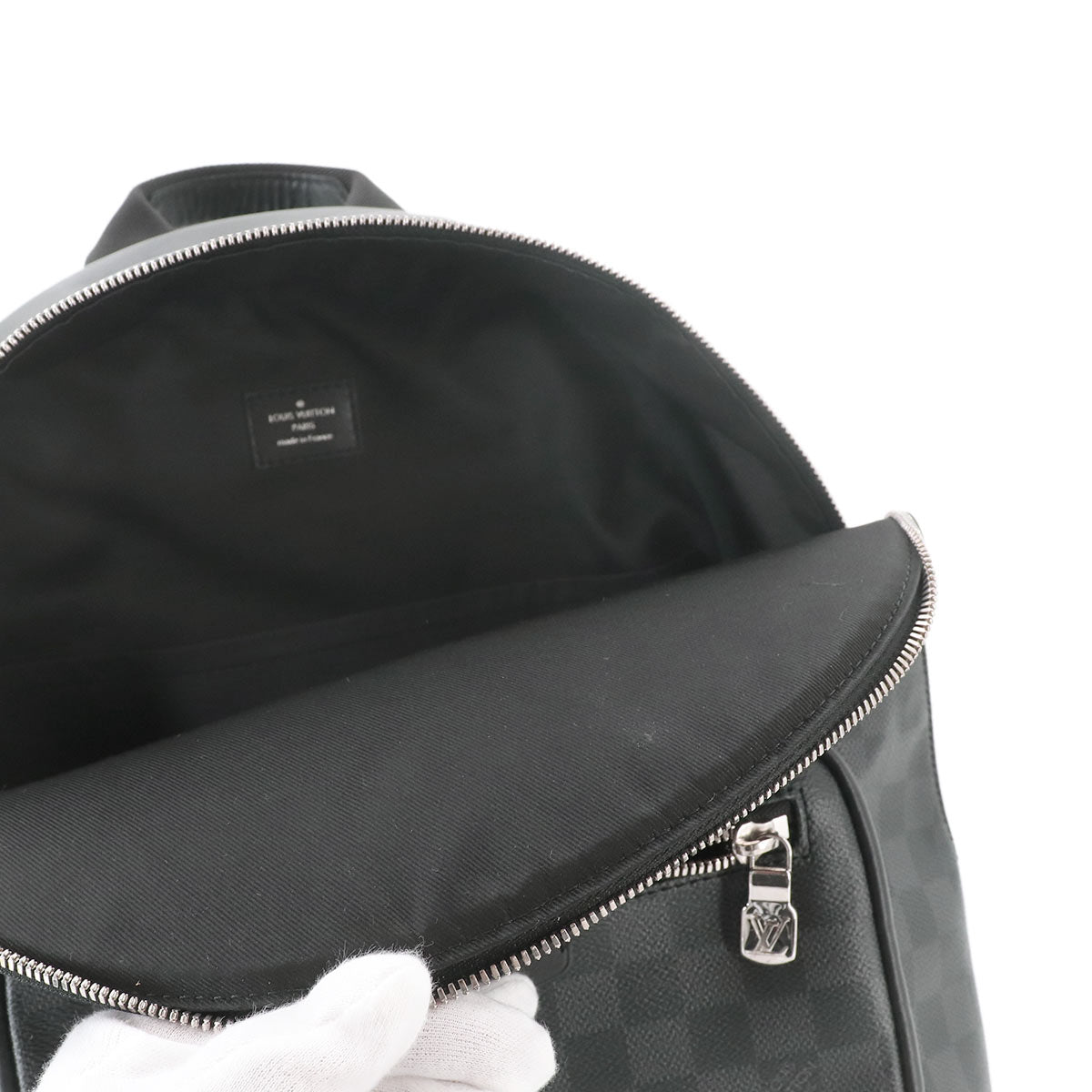 Damier Graphite Josh NV Backpack Black N40365 Purse