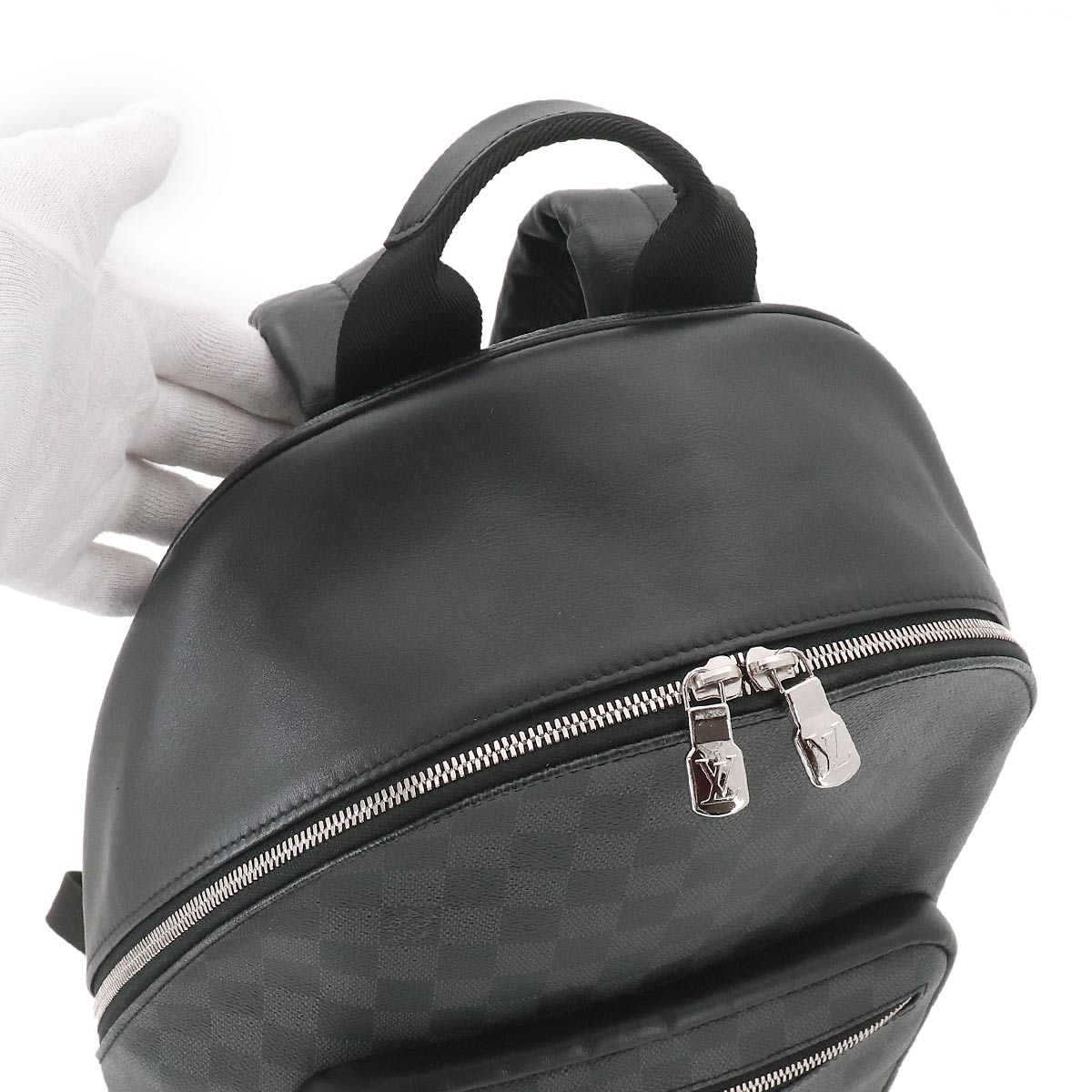 Damier Graphite Josh NV Backpack Black N40365 Purse