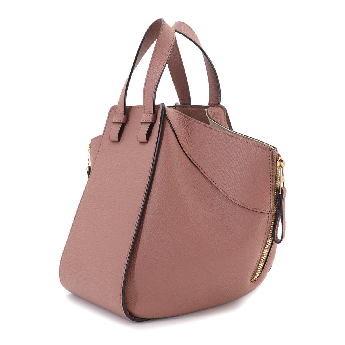 Hammock Small Hand Shoulder Bag Leather Brown Purse