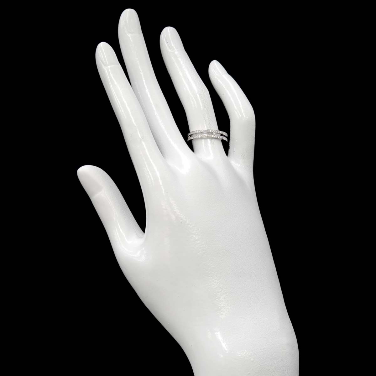 Alianne PM Diamond 0.30ct Ring K18 WG 750 Size51 5.5-5.75(US)