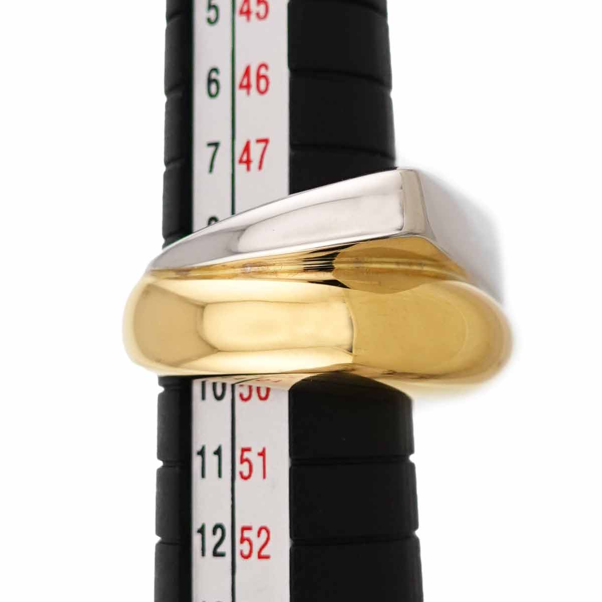 Success Ring 18K Yellow White Gold 750 size49 4.75-5(US)
