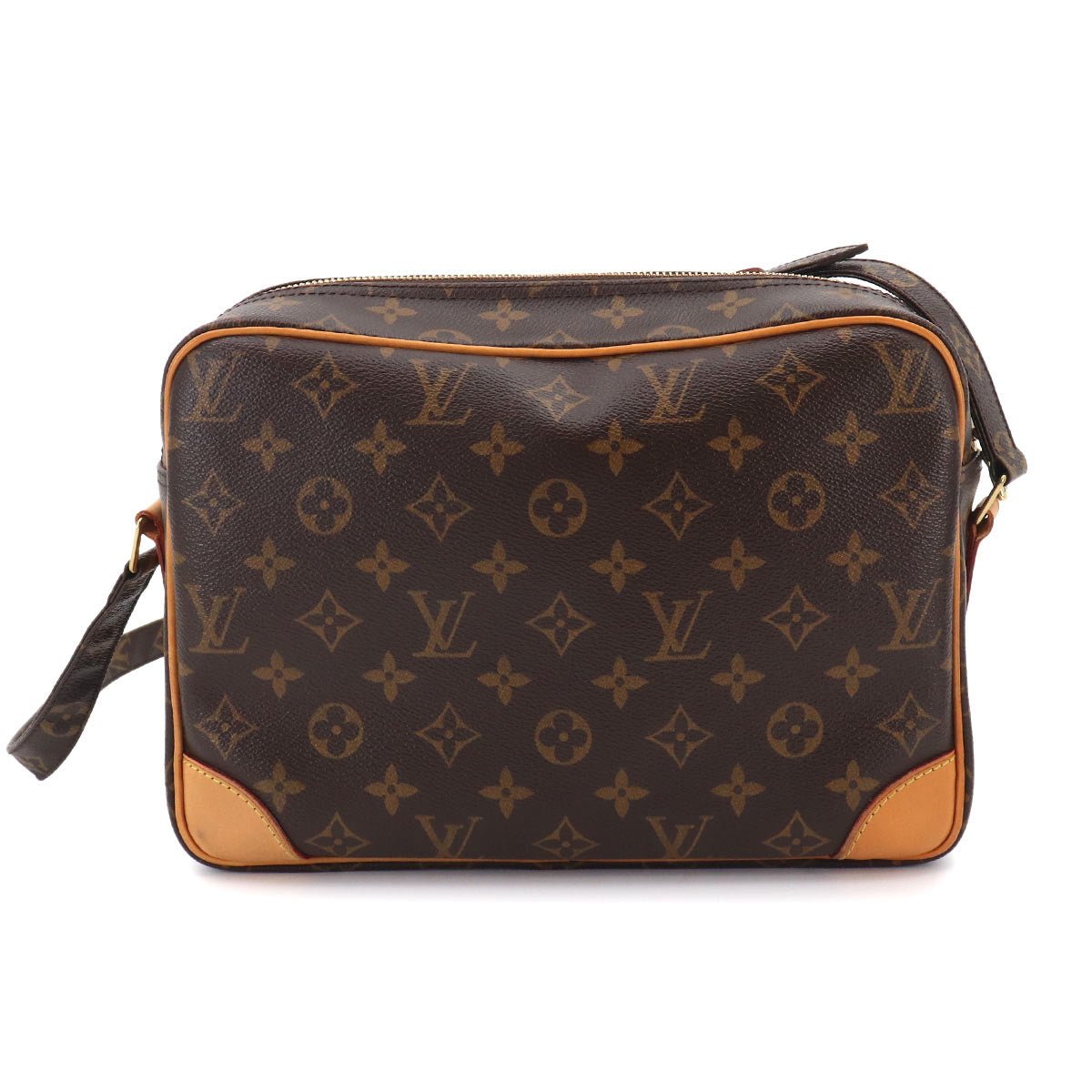 Monogram Nile Shoulder Bag Brown M45244 Purse