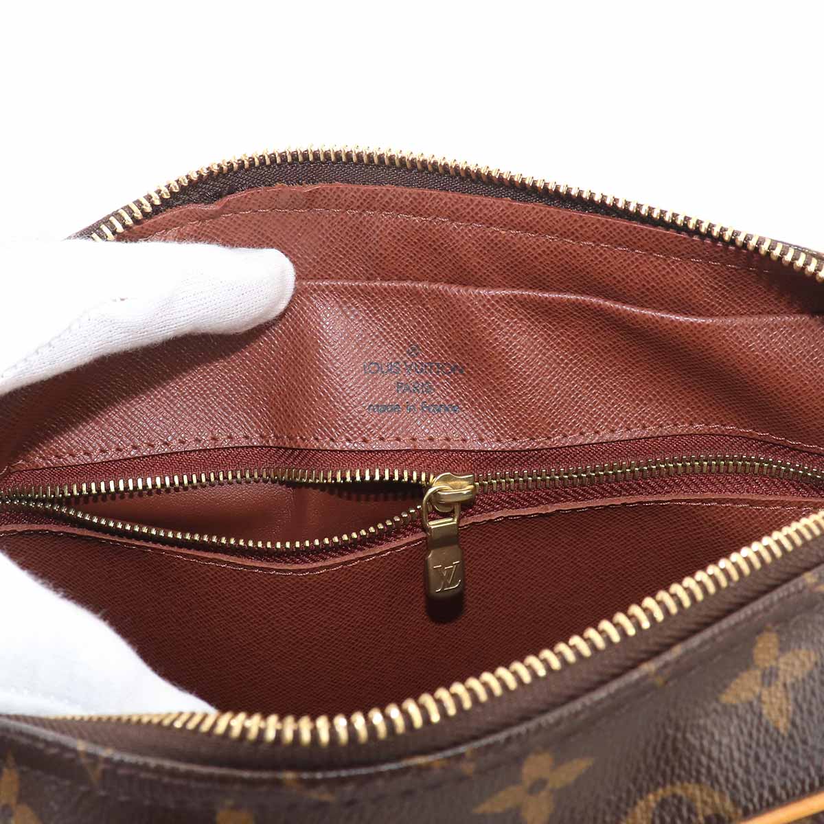 Monogram Nile Shoulder Bag Brown M45244 Purse