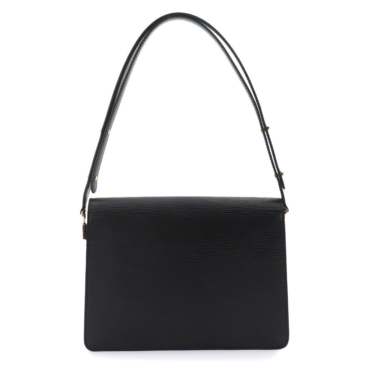 Epi Leather Friedland Shoulder Bag Black Red M52417
