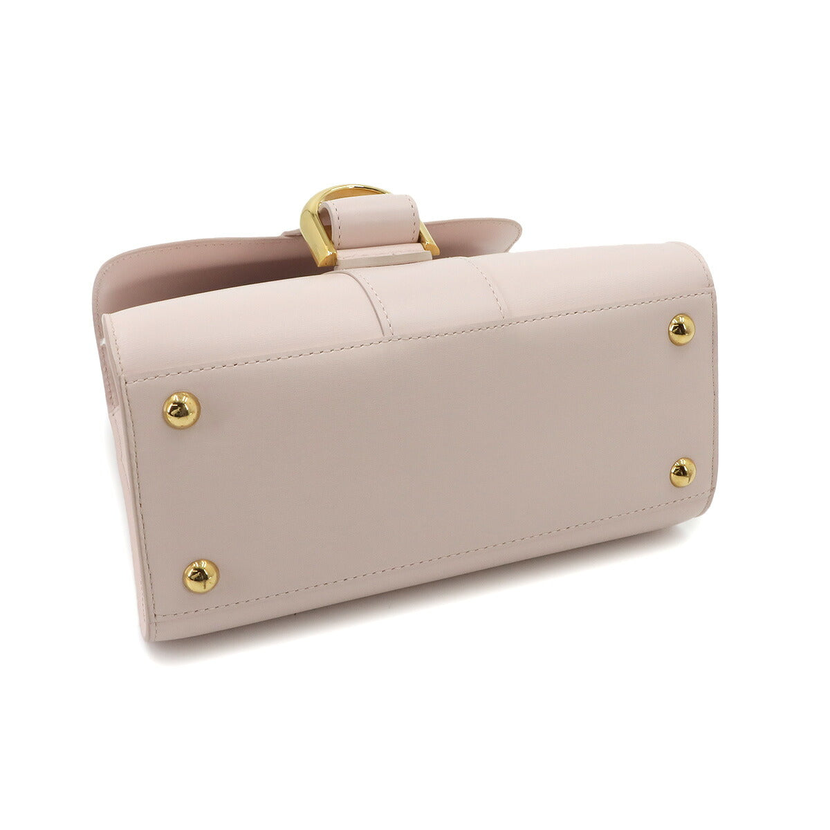 Brillant PMi Hand Shoulder Bag Leather Light Pink Purse