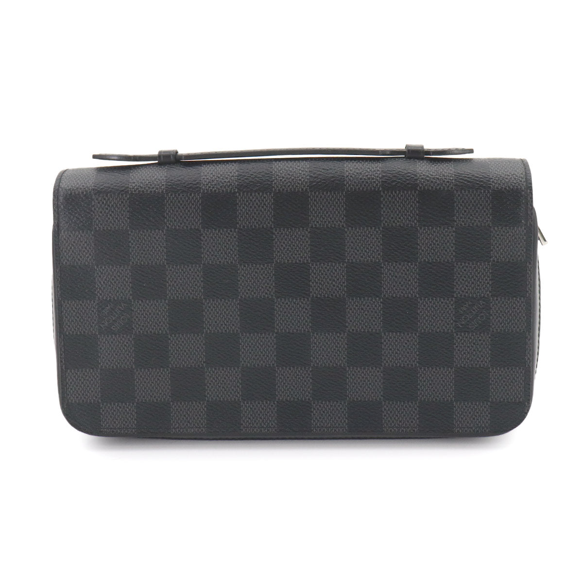 Damier Graphite Zippy XL Long Wallet Black Gray N41503