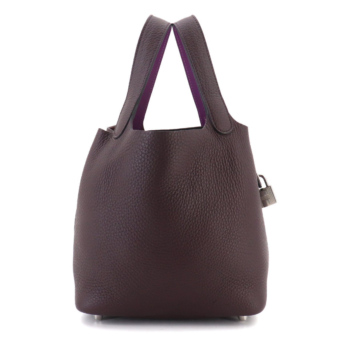 Picotin Lock Eclat PM Hand Bag Traurillon Clemence Rouge Sellier