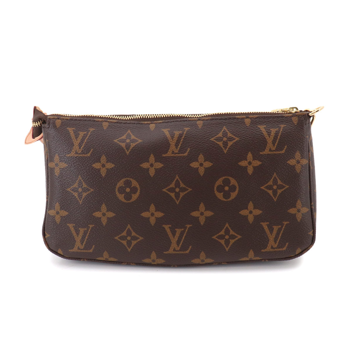 Monogram Pochette Accessoires Hand Bag Pouch Brown M40712