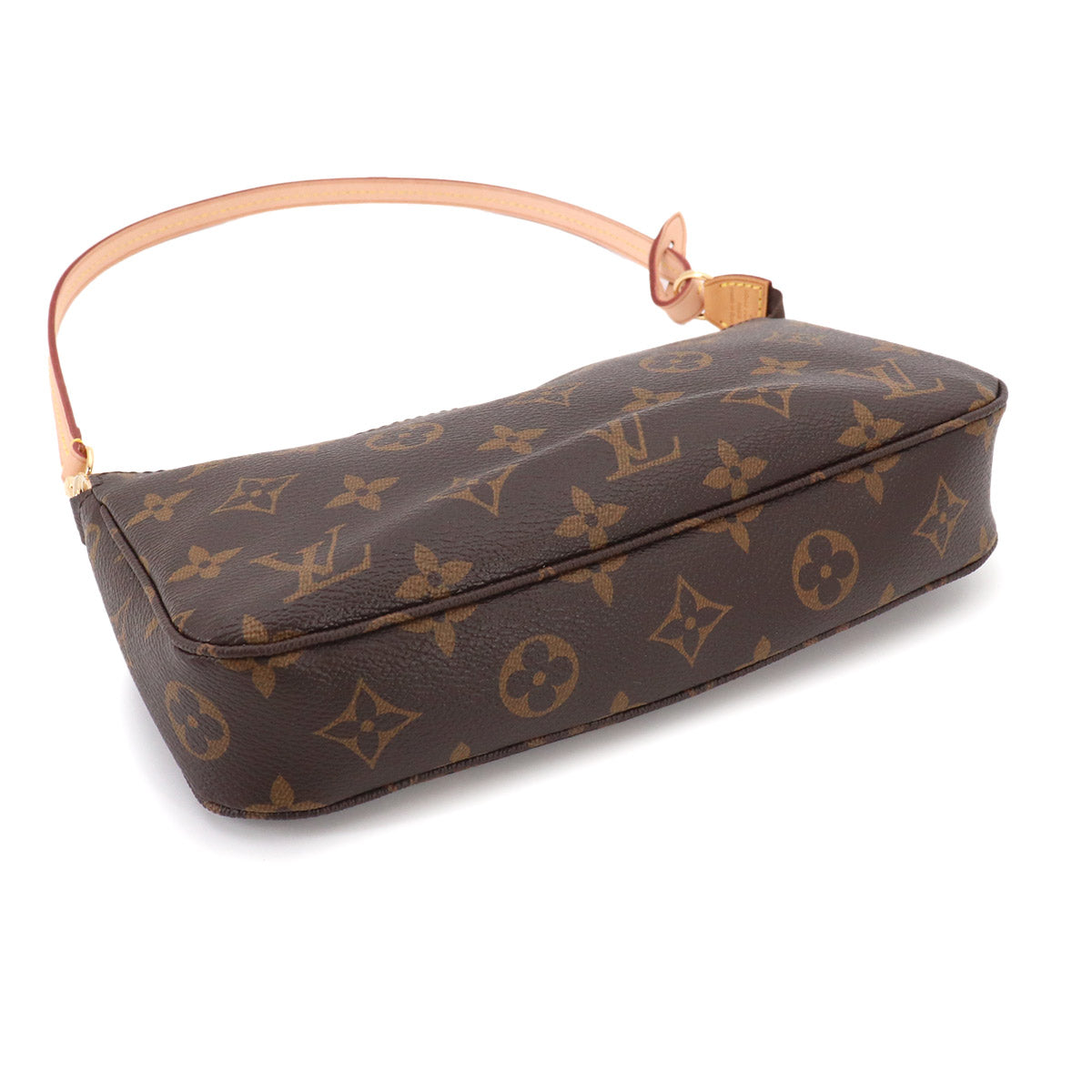 Monogram Pochette Accessoires Hand Bag Pouch Brown M40712