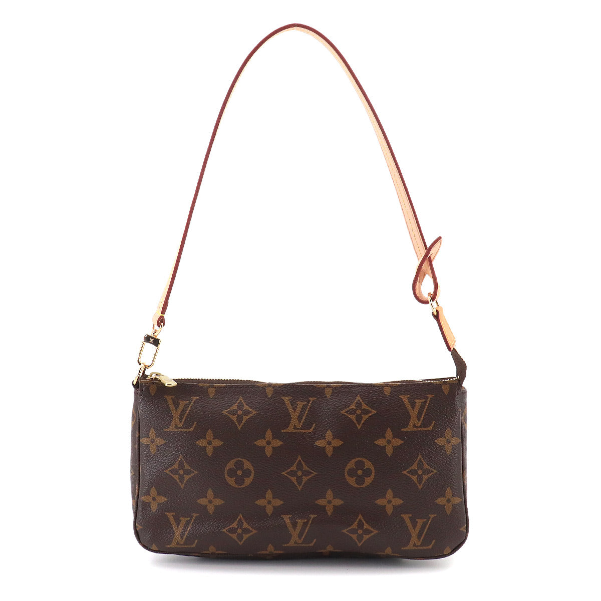 Monogram Pochette Accessoires Hand Bag Pouch Brown M40712