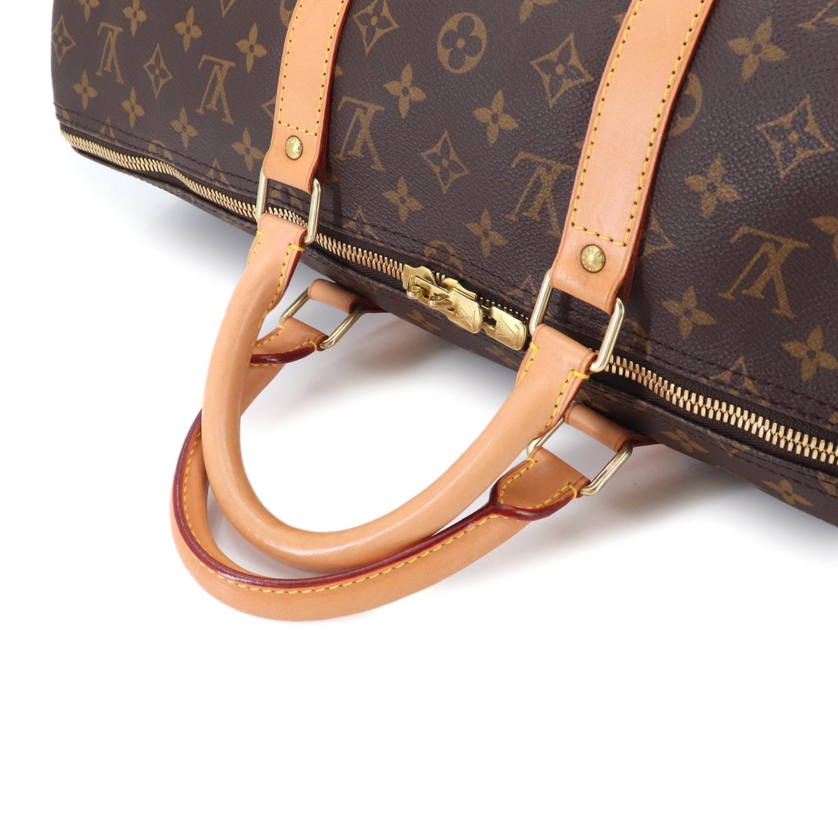 Monogram Keepall 50 Luggage Brown M41426 Bag Unisex
