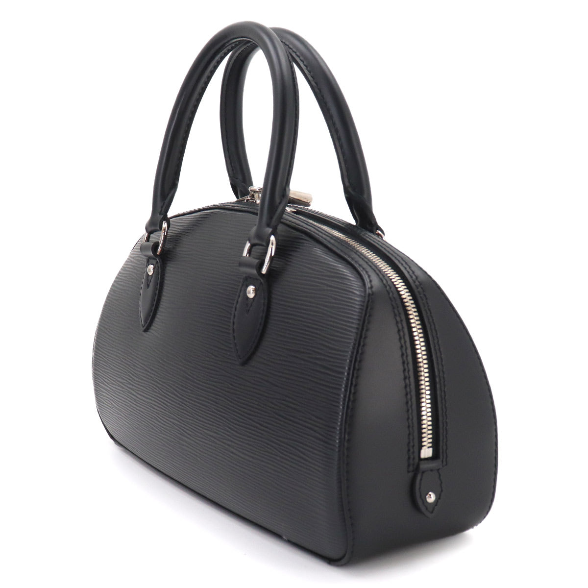 Epi Jasmin Hand Bag Leather Noir Black M52852 Purse