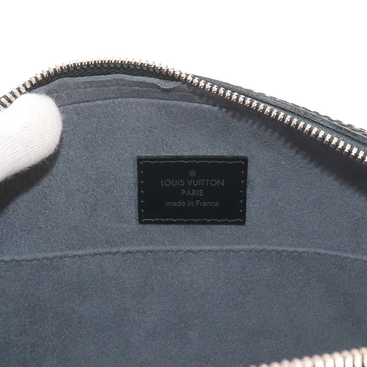 Epi Jasmin Hand Bag Leather Noir Black M52852 Purse