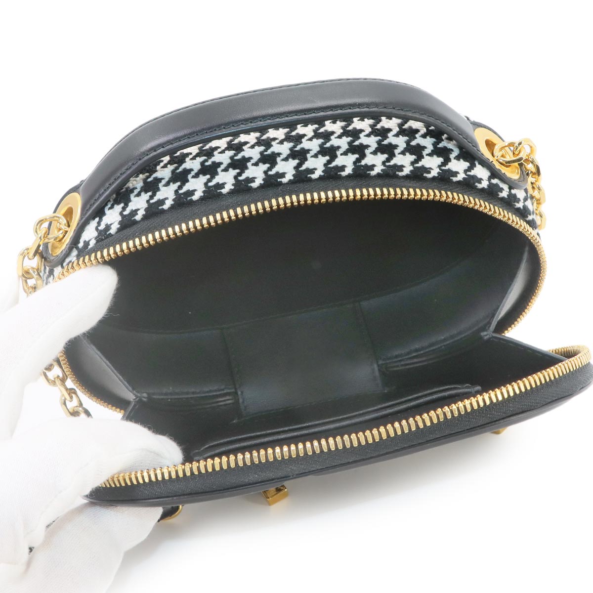 CD Signature Oblique Oval Camera Shoulder Bag Canvas