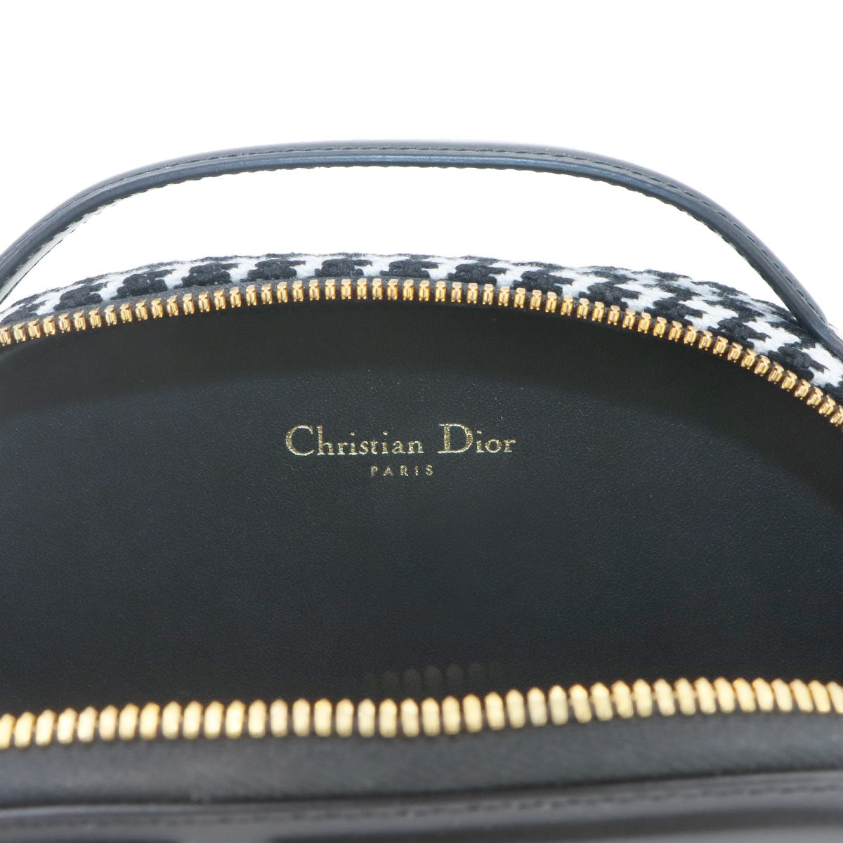 CD Signature Oblique Oval Camera Shoulder Bag Canvas