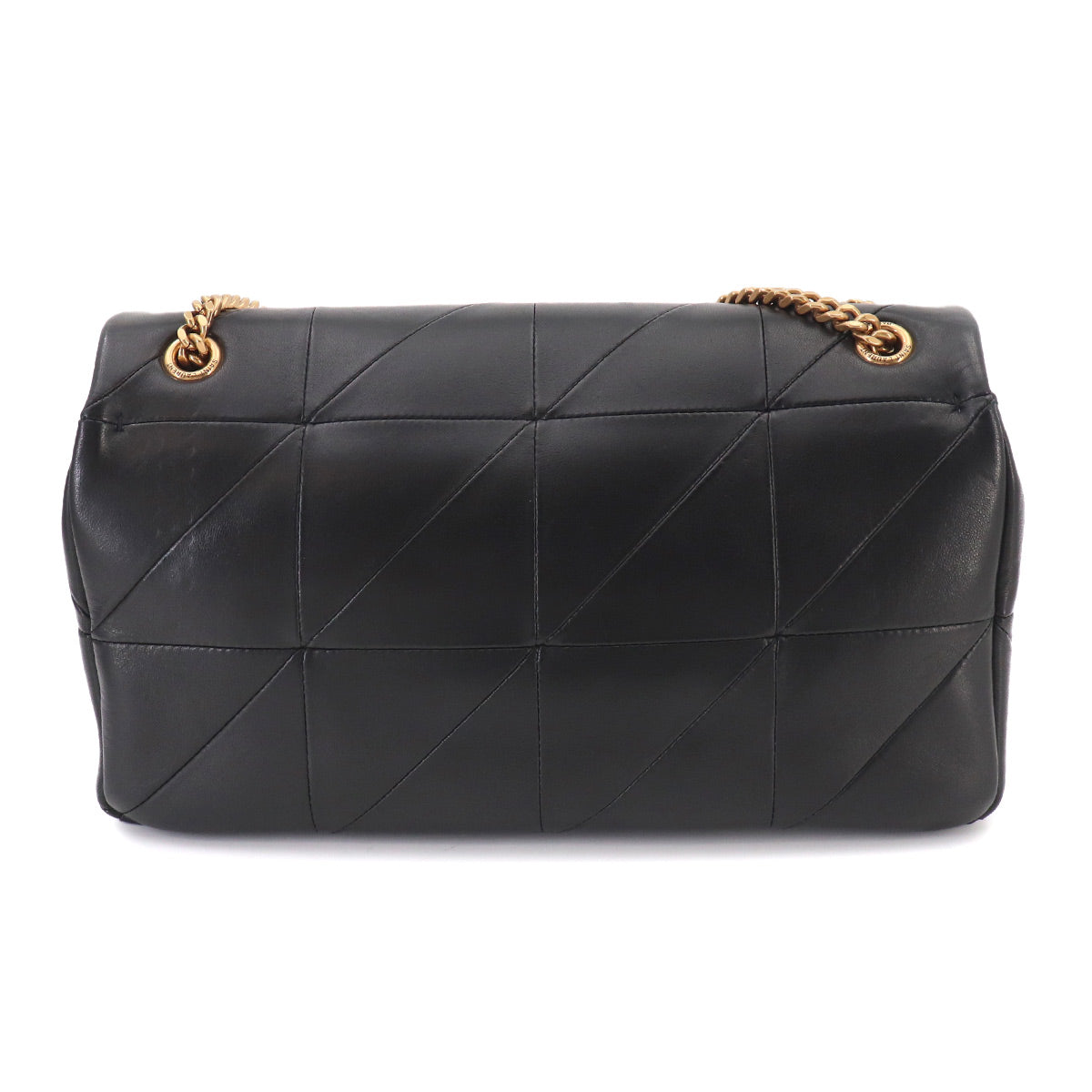 Jamie Chain Shoulder Bag Leather Black 515821 Purse