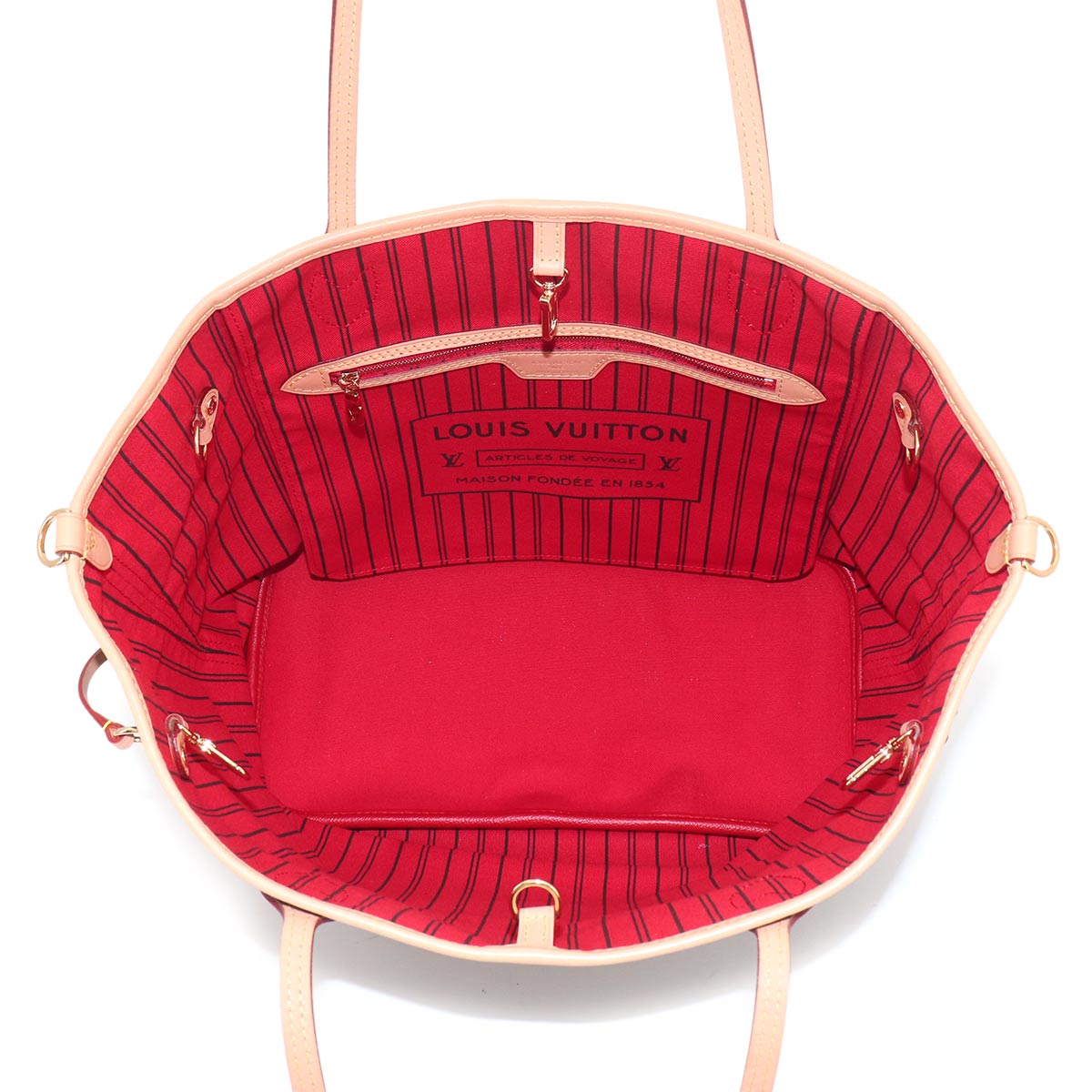 Neverfull Bandouliere Inside Out MM 2way Tote Bag M12096