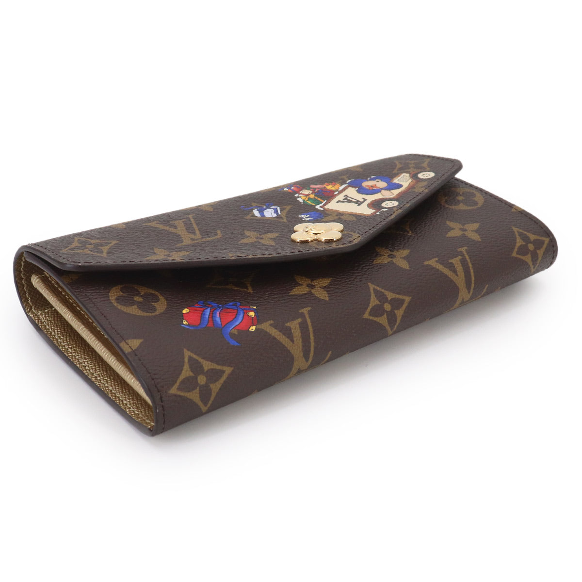 Vivienne Monogram Sarah Wallet Gold M15336 Purse