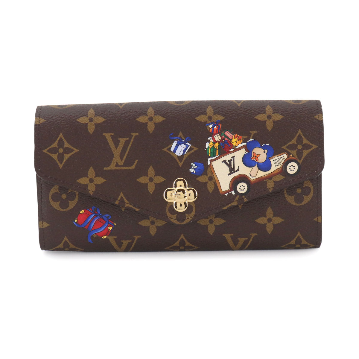 Vivienne Monogram Sarah Wallet Gold M15336 Purse