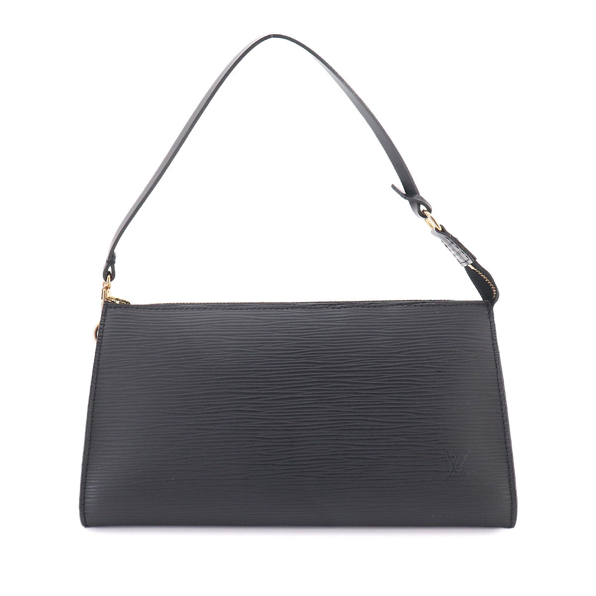 Epi Pochette Accessoires Hand Bag Black M52942