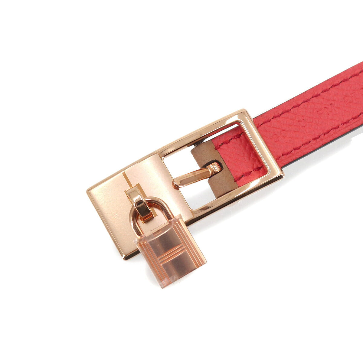 Lucky 15 Reversible Belt Epsom Swift Rose Jaipur Chai Accessory