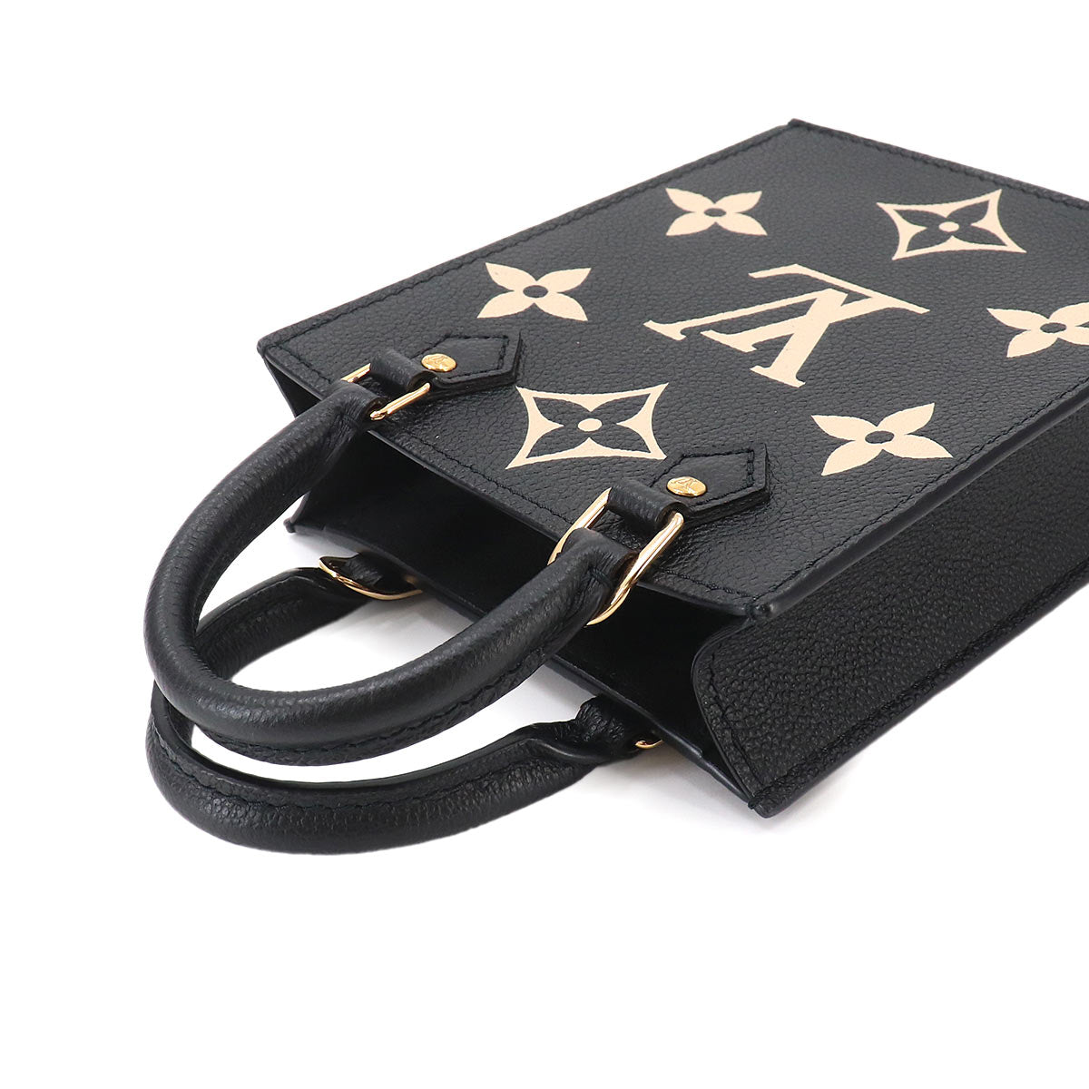 Monogram Empreinte Petit Sac Plat Black Beige M81416