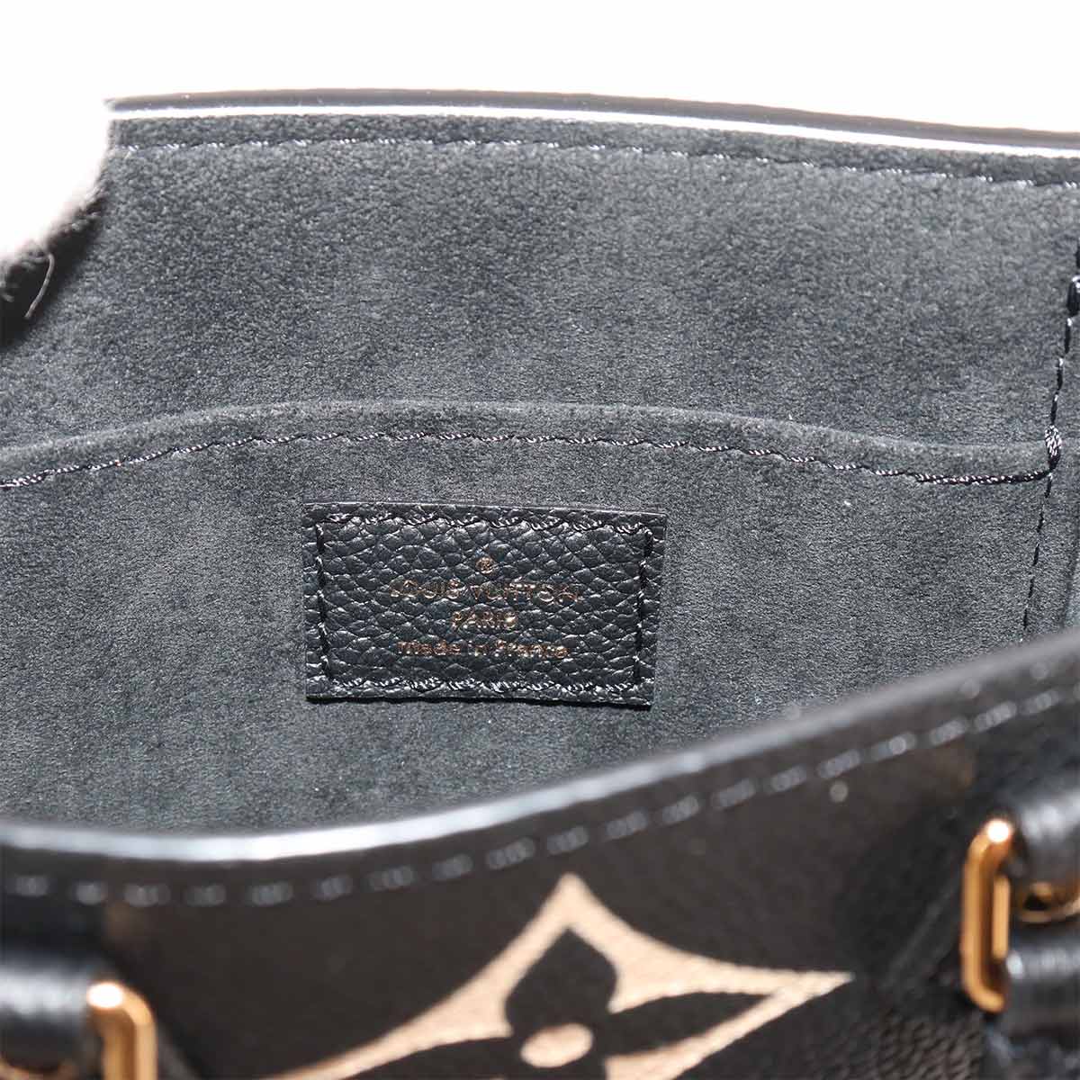 Monogram Empreinte Petit Sac Plat Black Beige M81416