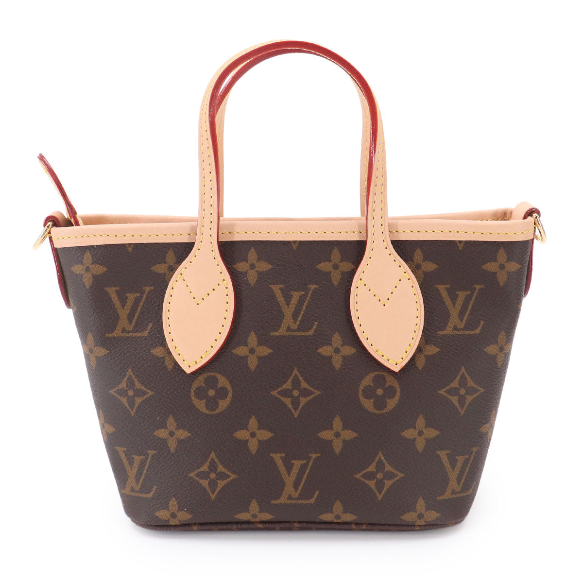 Monogram Neverfull BB Tote Shoulder Bag Brown M46705
