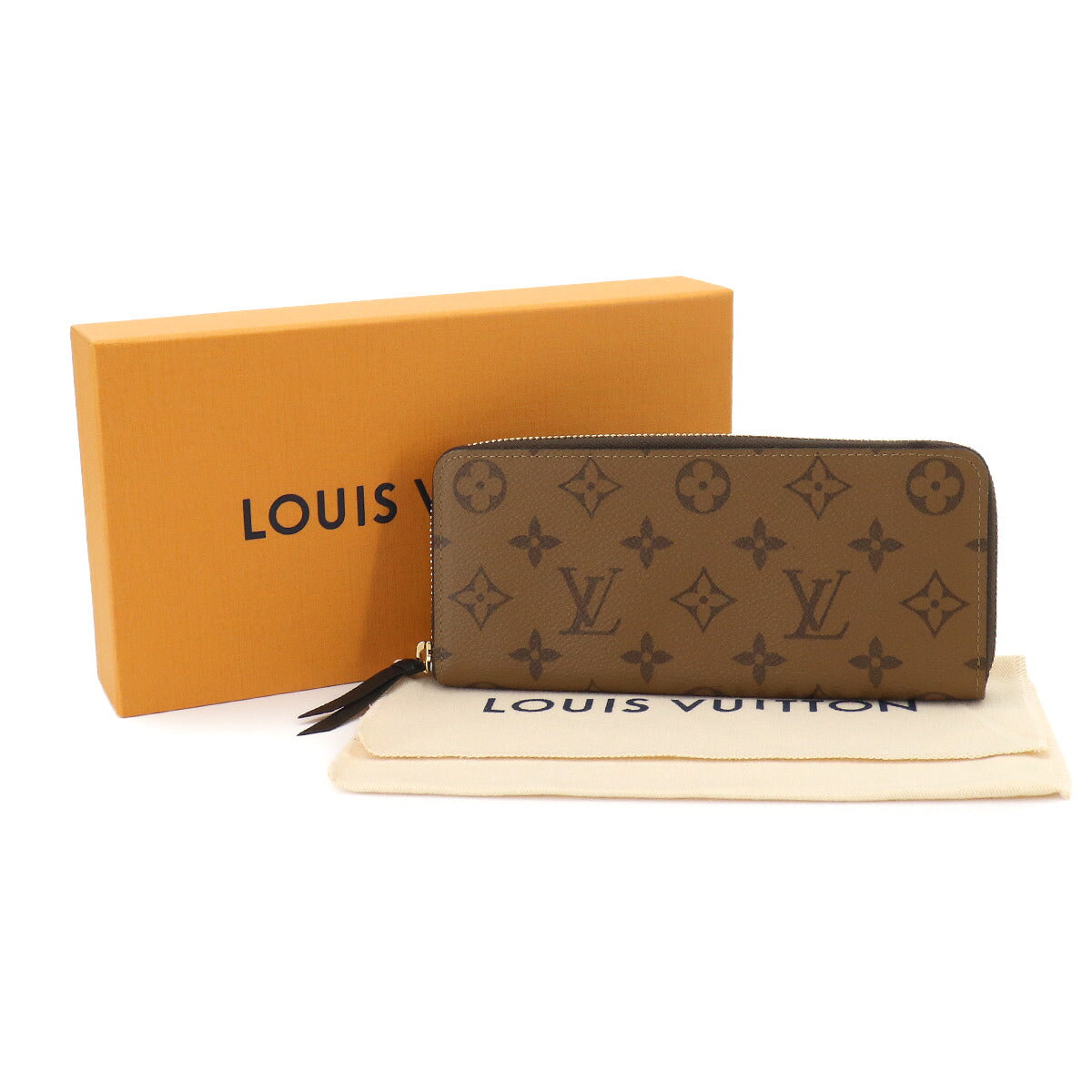 Monogram Reverse Clemence Wallet Brown M82336