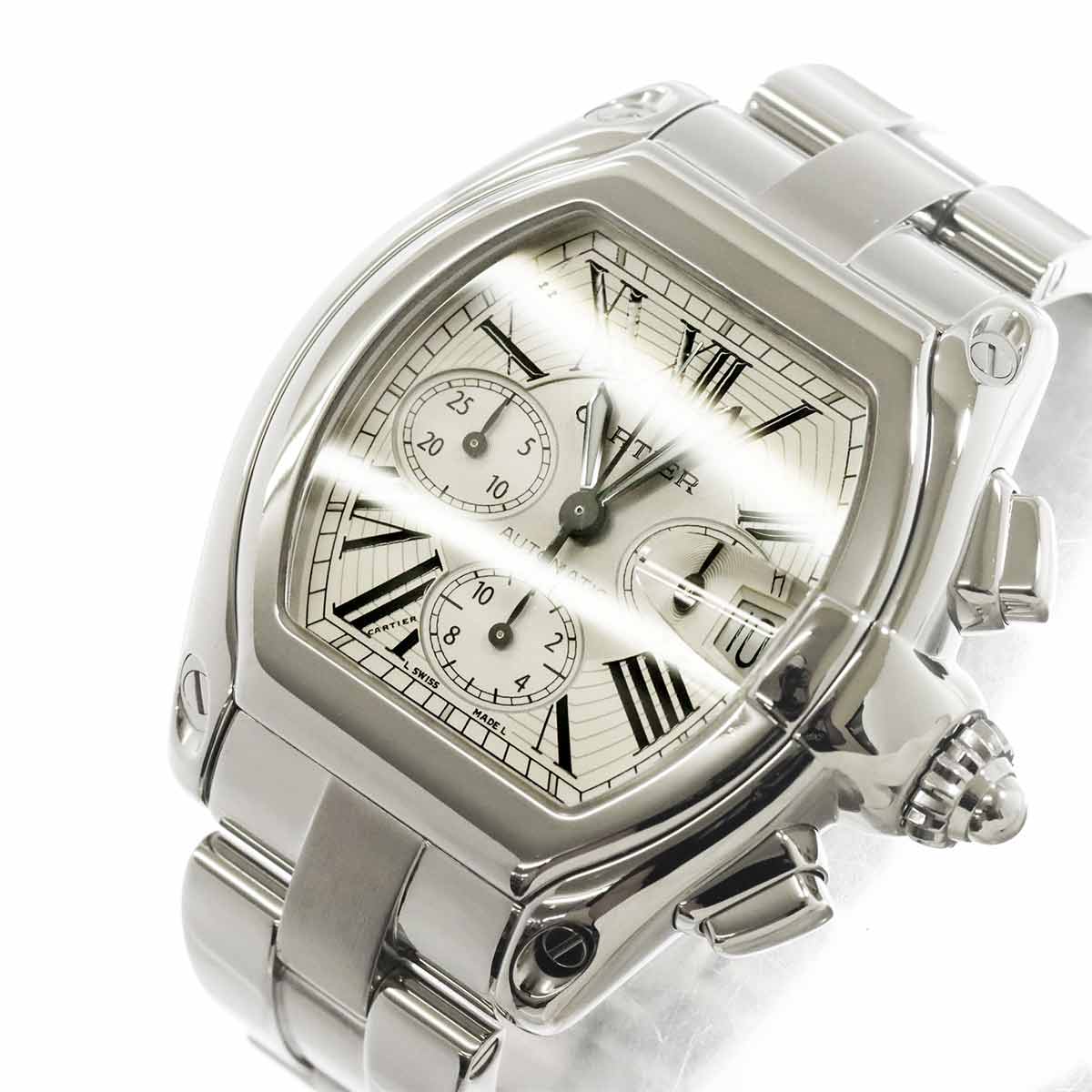 Roadster Chronograph W62019X6 Date Automatic Silver Dial Mens