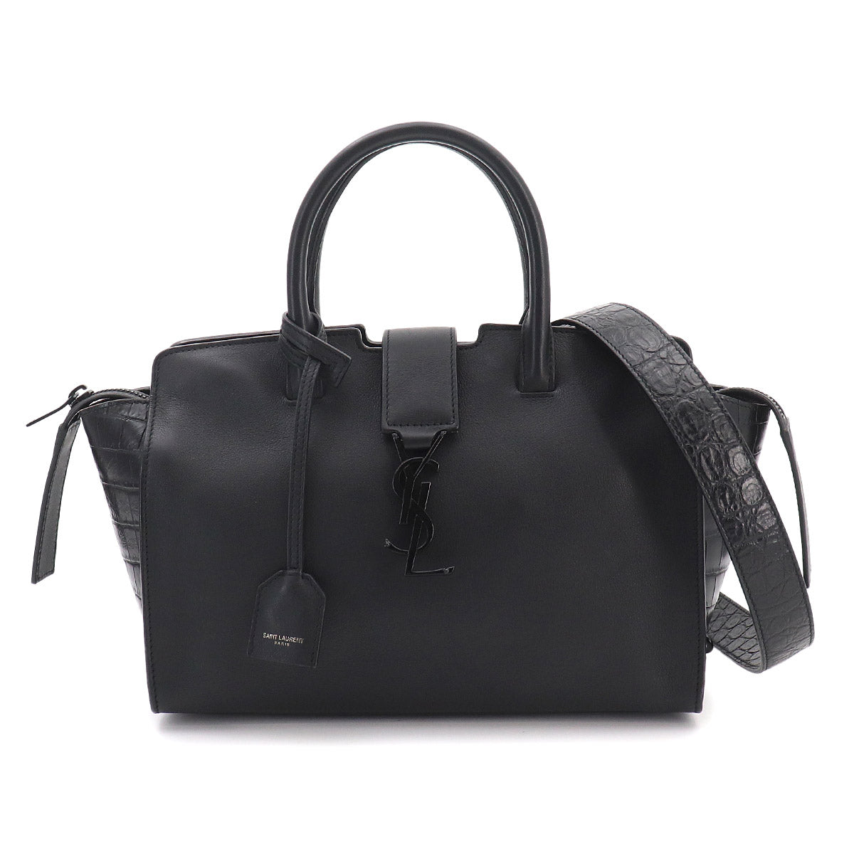 Baby Downtown Cabas Hand Shoulder Bag Leather 436834