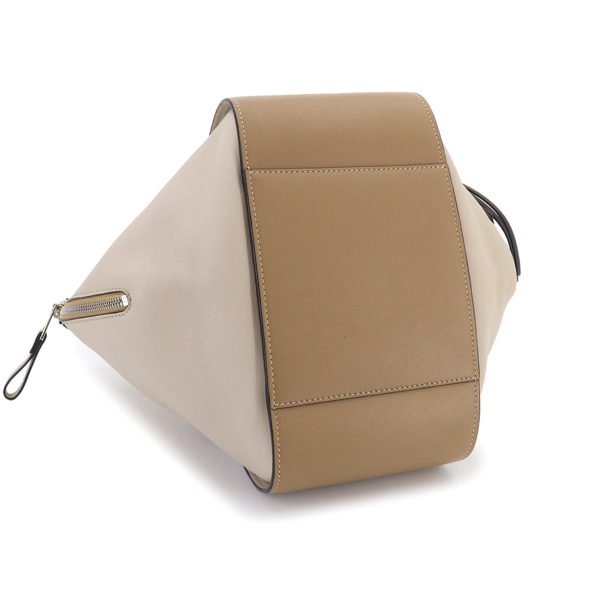 Hammock Small Hand Shoulder Bag Leather Beige Brown Purse