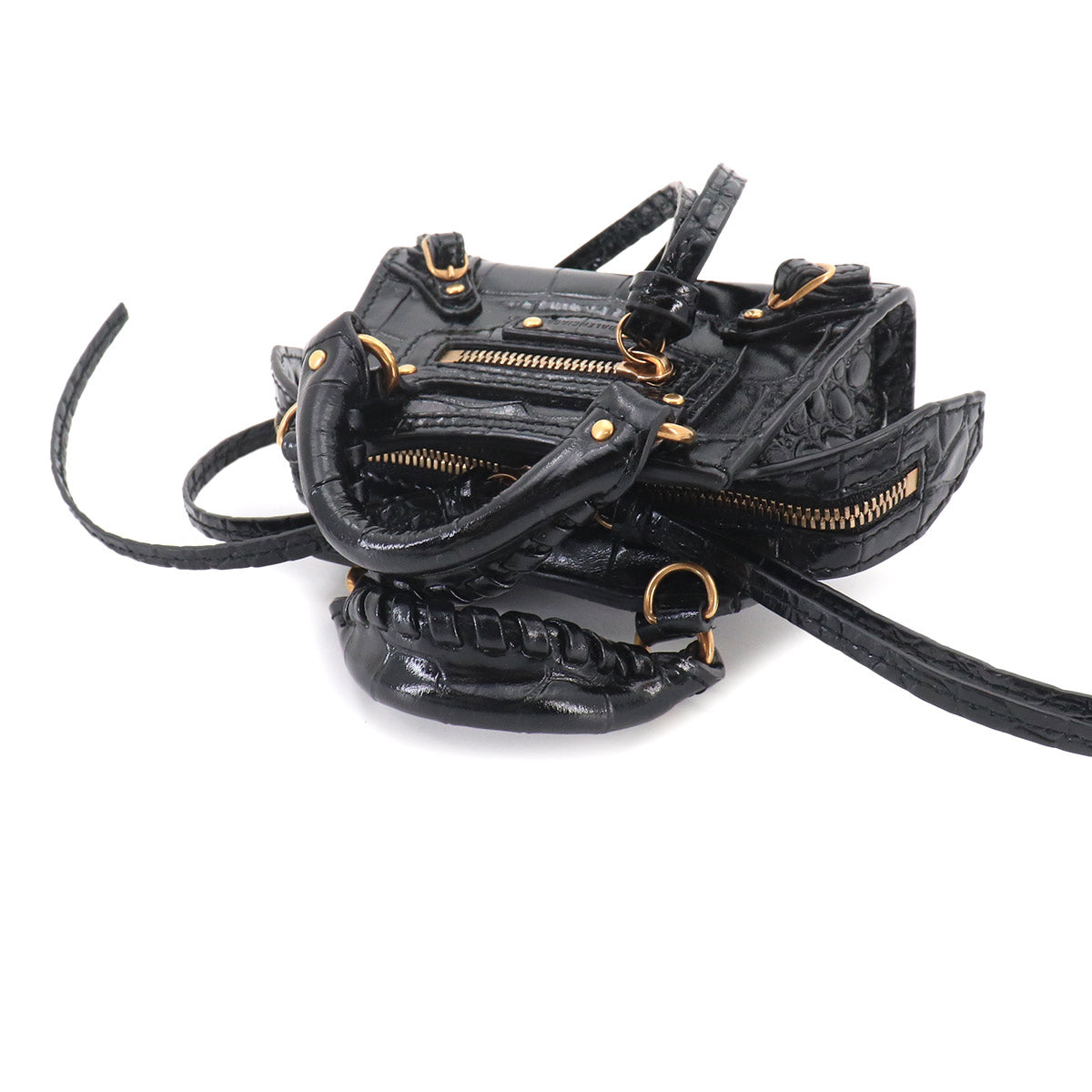 Classic Super Nano City 2way Hand Shoulder Bag 669537 Black
