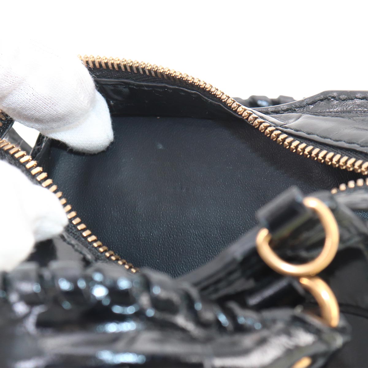 Classic Super Nano City 2way Hand Shoulder Bag 669537 Black