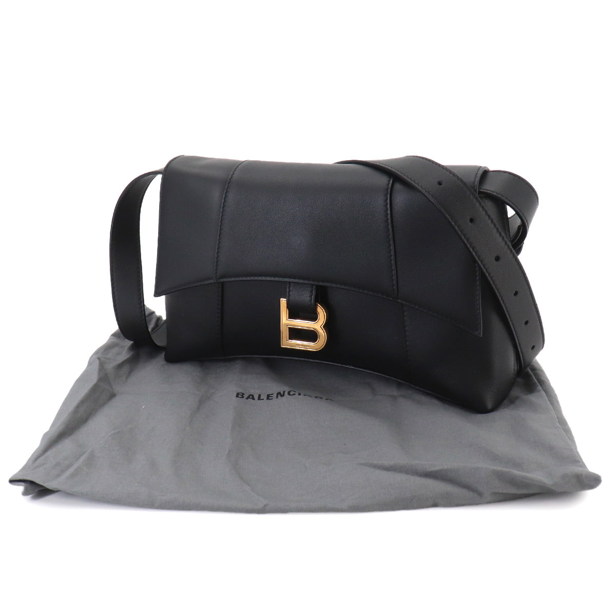 Downtown XS Shoulder Bag Leather Black 671355 Purse