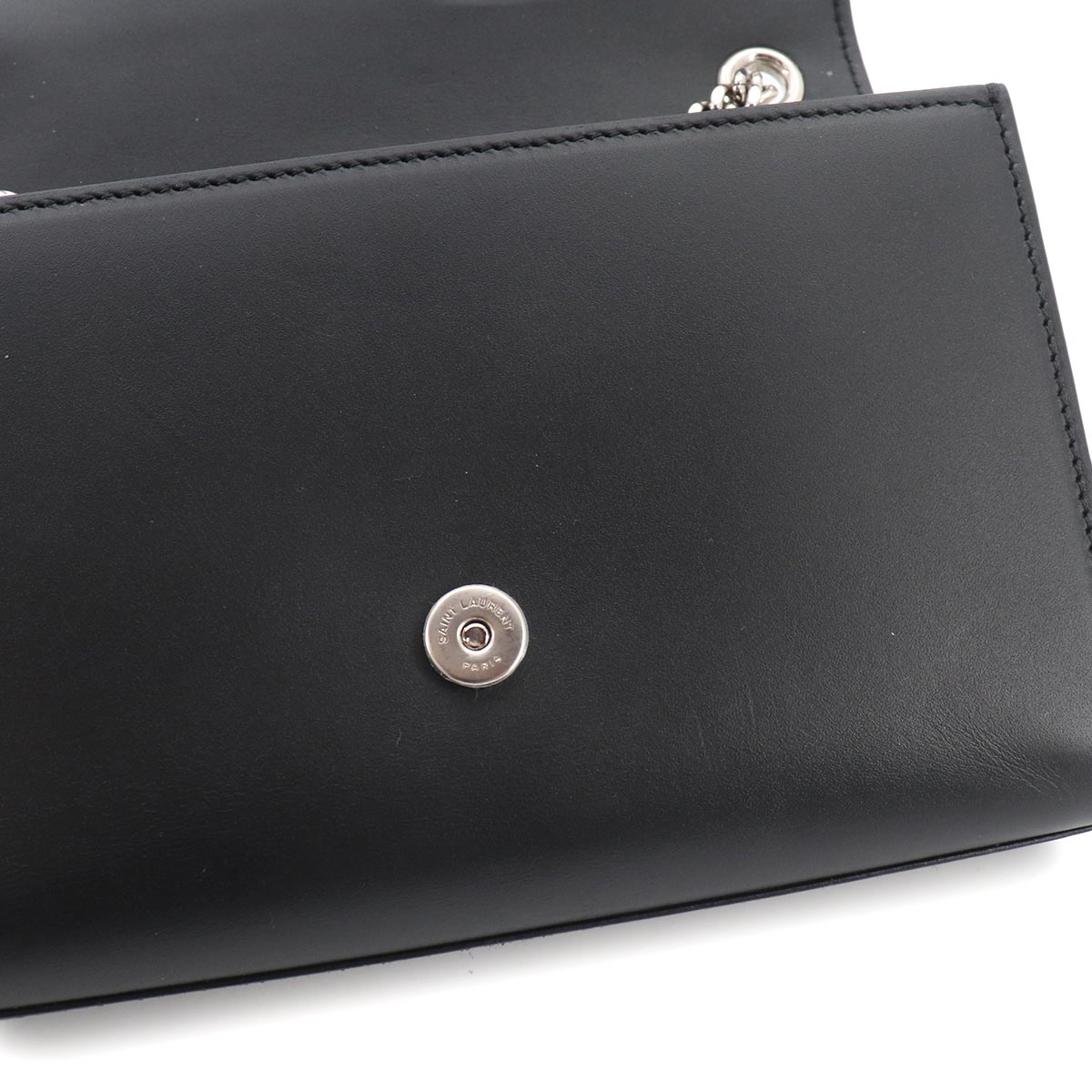 Kate Small Chain Shoulder Bag Leather Black 474366