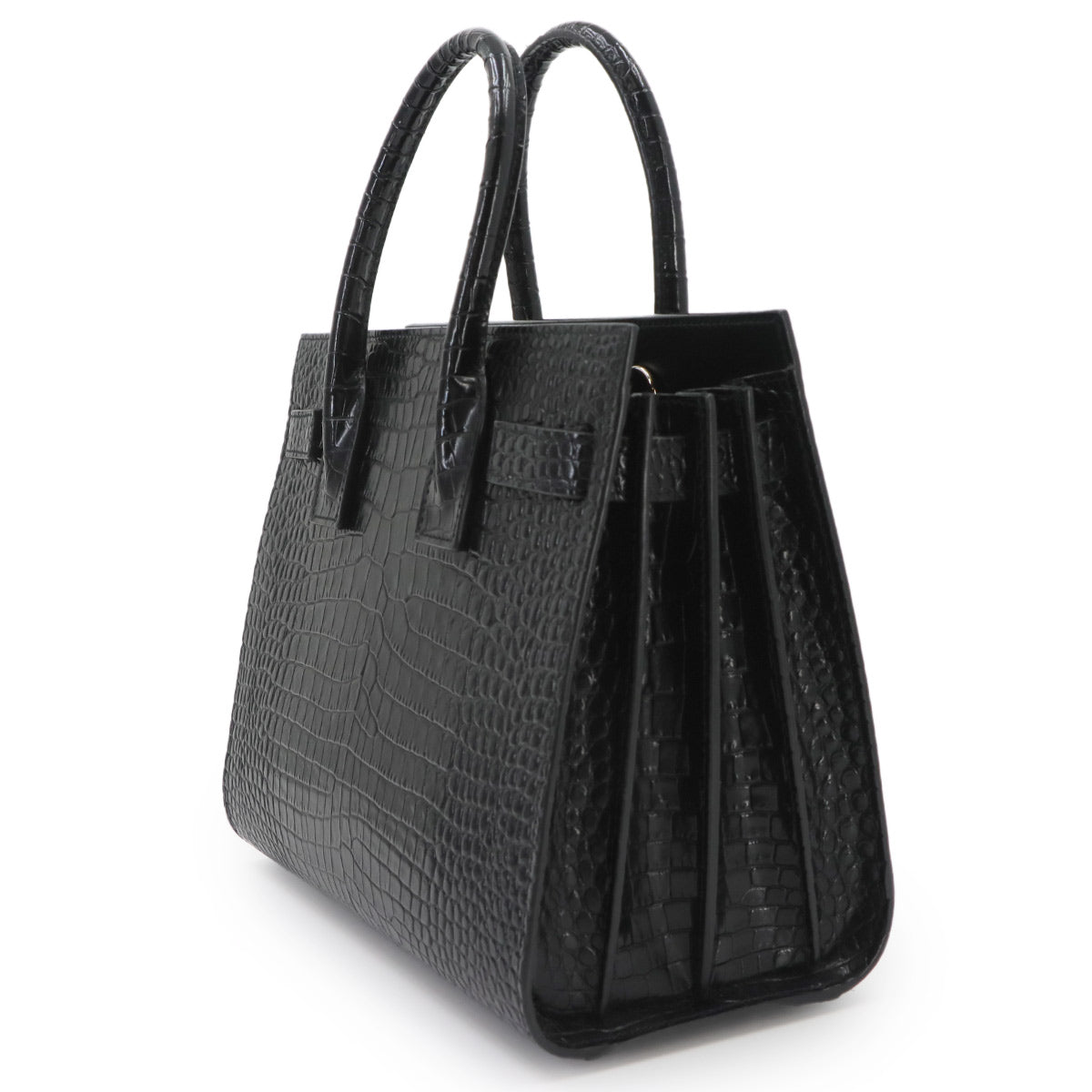 Baby Sac De Jour Hand Shoulder Bag Leather Black 421863