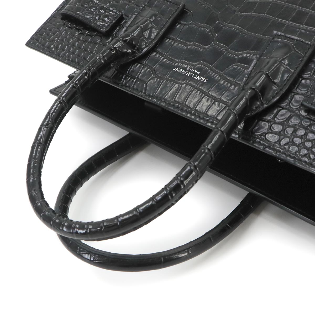 Baby Sac De Jour Hand Shoulder Bag Leather Black 421863