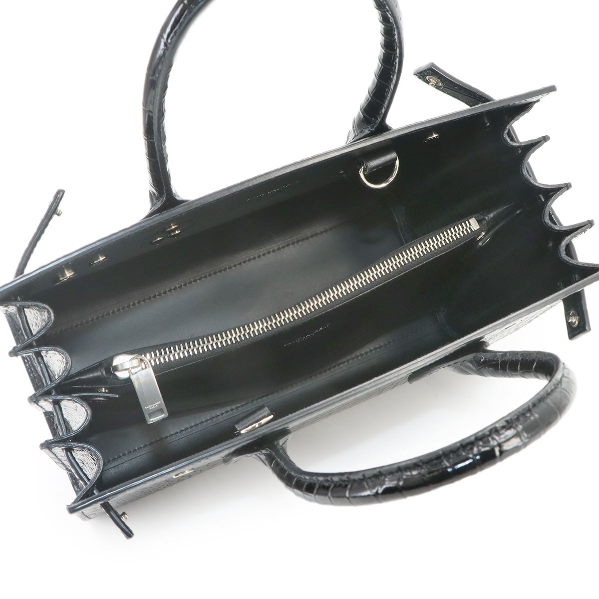 Baby Sac De Jour Hand Shoulder Bag Leather Black 421863