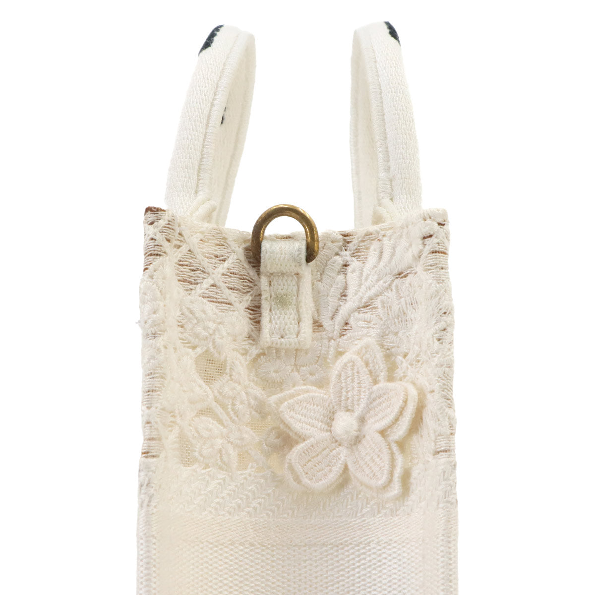 Mini Vertical Book Tote Hand Shoulder Bag White