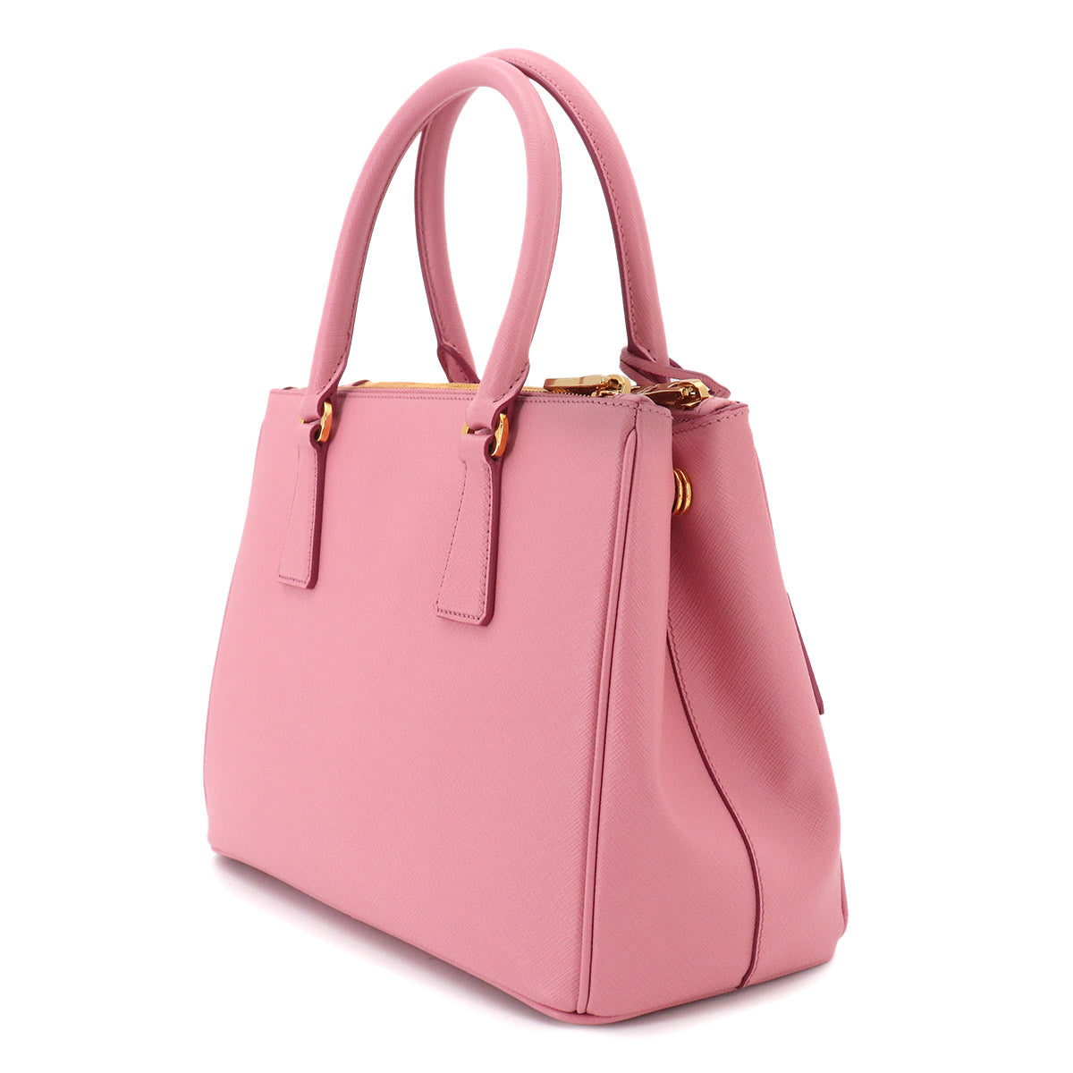Galleria Medium Hand Shoulder Bag Saffiano Leather Pink 1BA863