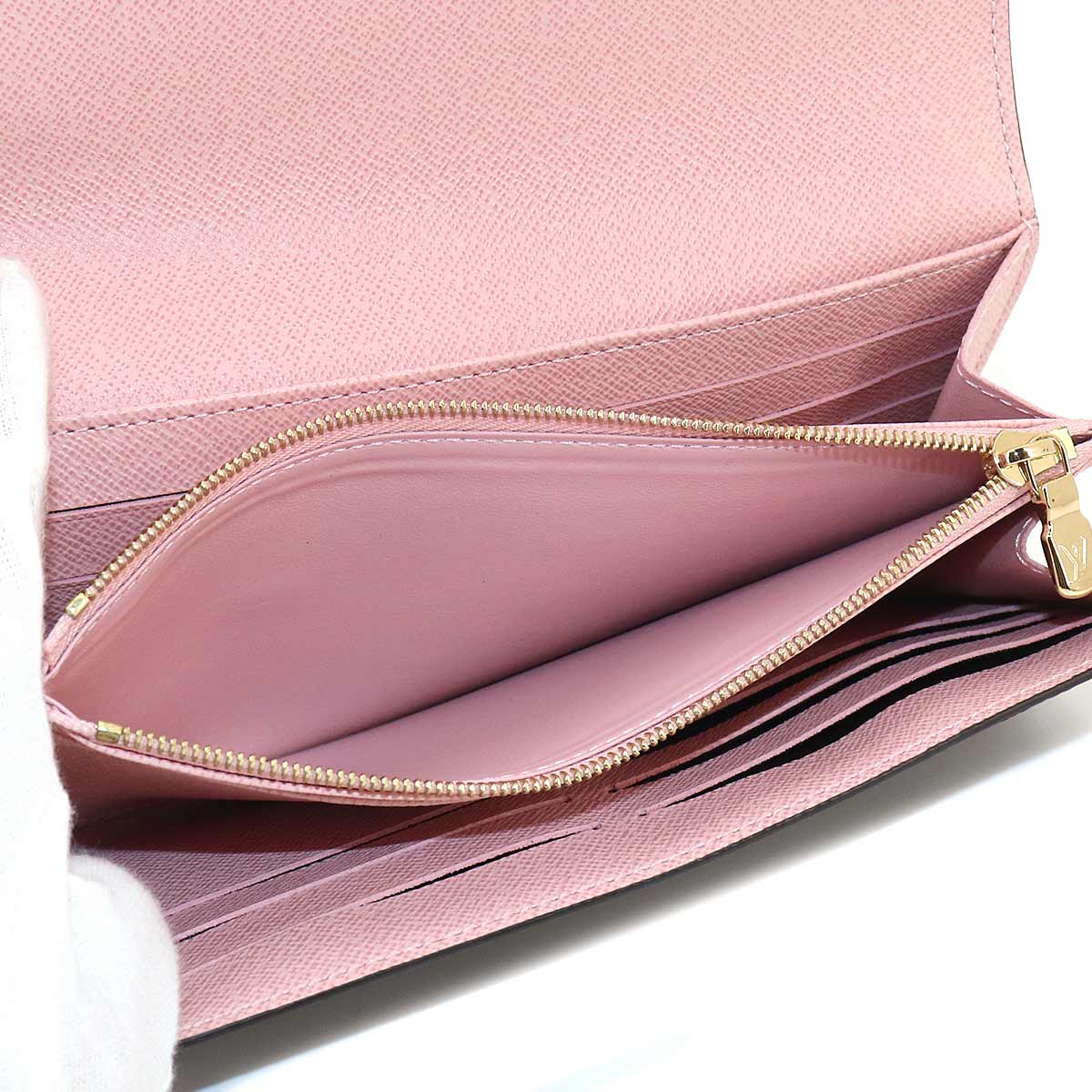 Monogram Sarah Wallet Rose Ballerine M62235 Purse