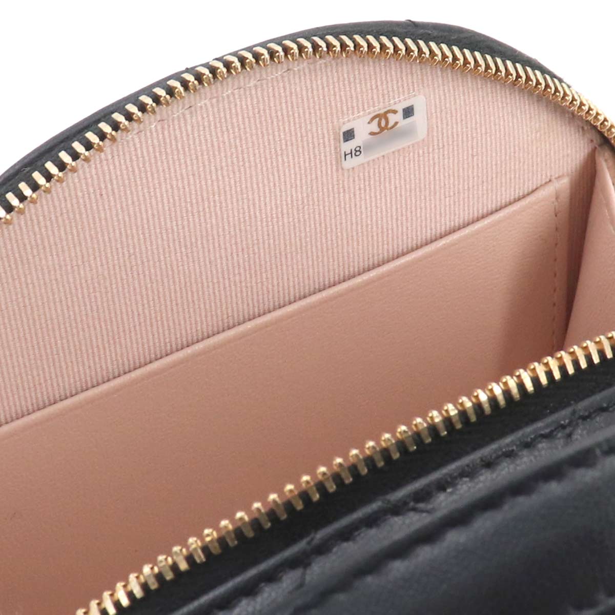 Matelasse Mini Shoulder Bag Leather Black AP3088