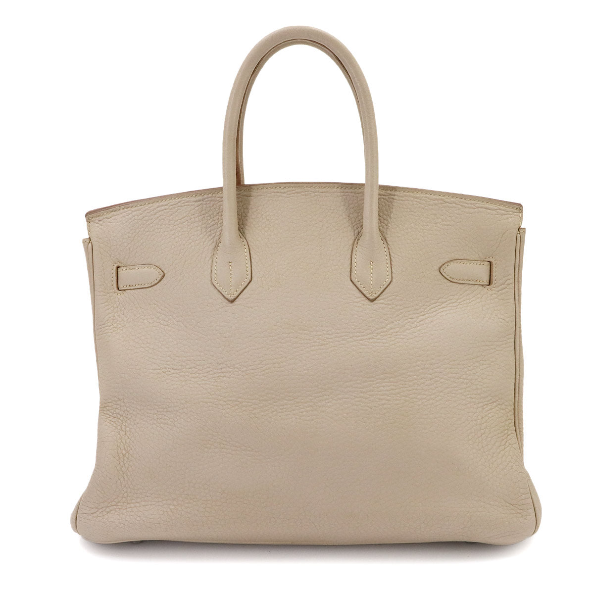 Birkin 35 Taurillon Clemence Beige Hand Bag Purse