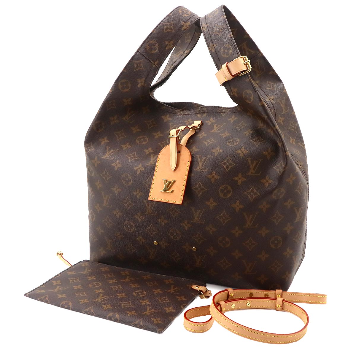 Monogram Atlantis GM Hand Shoulder Bag Brown M46817